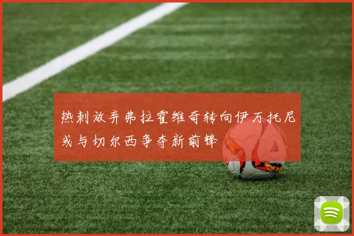 热刺放弃弗拉霍维奇转向伊万托尼或与切尔西争夺新前锋